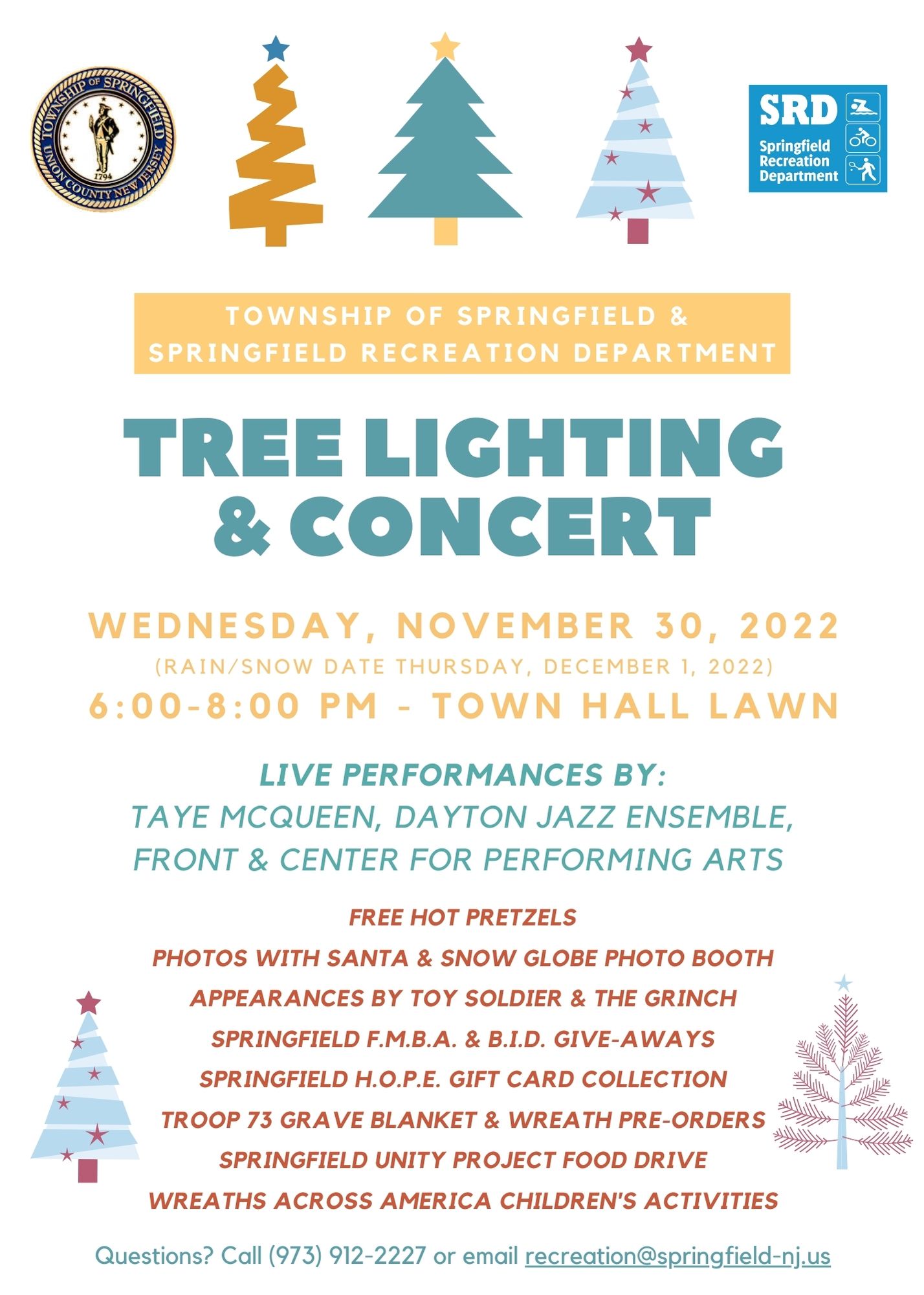 2022 Tree Lighting Features Live Concert By Local Performers